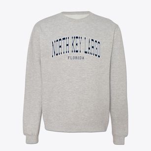 North Key Largo Florida Traditional Crewneck Sweatshirt