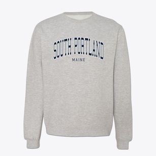 South Portland Maine Traditional Crewneck Sweatshirt