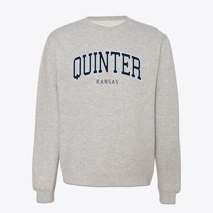 Quinter Kansas Traditional Crewneck Sweatshirt