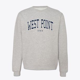 West Point Iowa Traditional Crewneck Sweatshirt