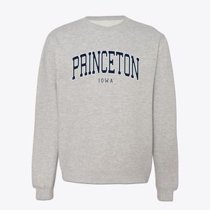 Princeton Iowa Traditional Crewneck Sweatshirt