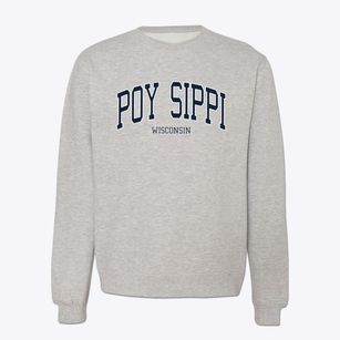 Poy Sippi Wisconsin Traditional Crewneck Sweatshirt