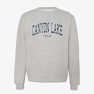 Canyon Lake Texas Traditional Crewneck Sweatshirt