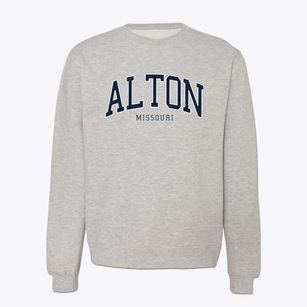 Alton Missouri Traditional Crewneck Sweatshirt