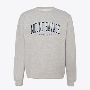 Mount Savage Maryland Traditional Crewneck Sweatshirt