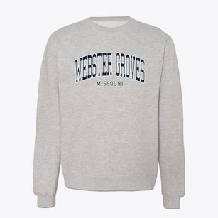 Webster Groves Missouri Traditional Crewneck Sweatshirt