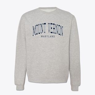 Mount Vernon Maryland Traditional Crewneck Sweatshirt