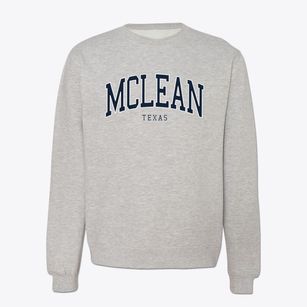 Mclean Texas Traditional Crewneck Sweatshirt