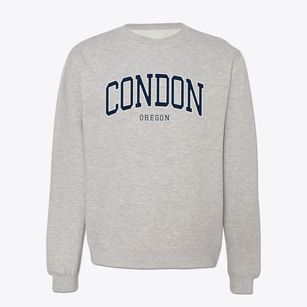 Condon Oregon Traditional Crewneck Sweatshirt