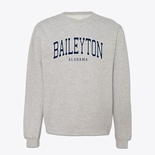 Baileyton Alabama Traditional Crewneck Sweatshirt