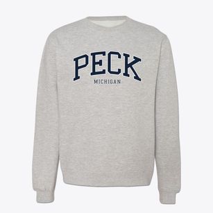 Peck Michigan Traditional Crewneck Sweatshirt