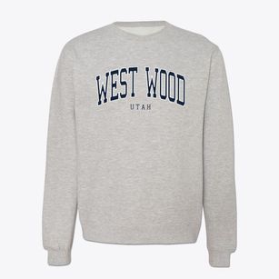 West Wood Utah Traditional Crewneck Sweatshirt