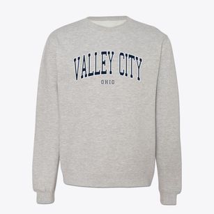 Valley City Ohio Traditional Crewneck Sweatshirt