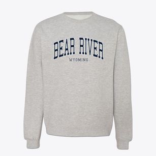 Bear River Wyoming Traditional Crewneck Sweatshirt