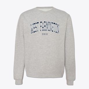 West Farmington Ohio Traditional Crewneck Sweatshirt