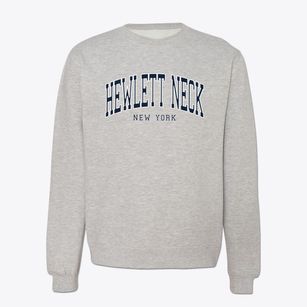 Hewlett Neck New York Traditional Crewneck Sweatshirt