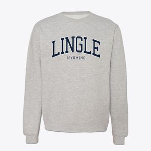 Lingle Wyoming Traditional Crewneck Sweatshirt