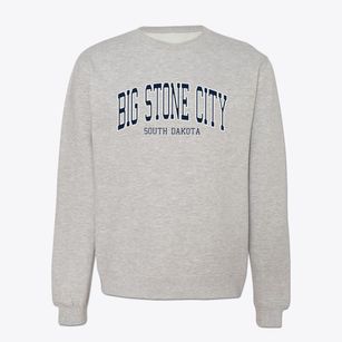 Big Stone City South Dakota Traditional Crewneck Sweatshirt