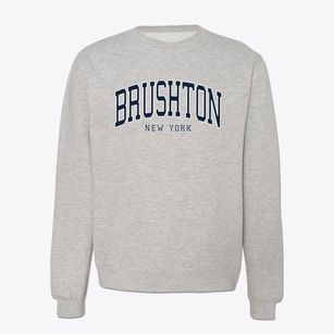 Brushton New York Traditional Crewneck Sweatshirt