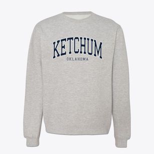 Ketchum Oklahoma Traditional Crewneck Sweatshirt