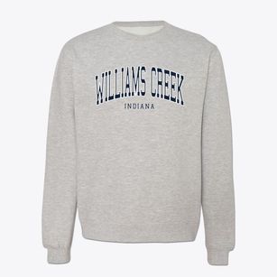Williams Creek Indiana Traditional Crewneck Sweatshirt