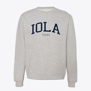 Iola Texas Traditional Crewneck Sweatshirt