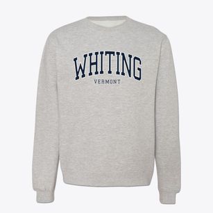 Whiting Vermont Traditional Crewneck Sweatshirt