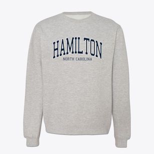 Hamilton North Carolina Traditional Crewneck Sweatshirt