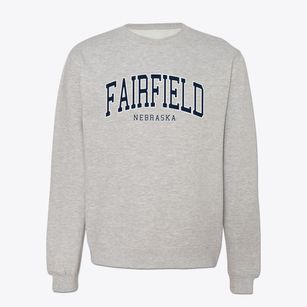 Fairfield Nebraska Traditional Crewneck Sweatshirt