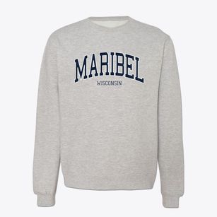 Maribel Wisconsin Traditional Crewneck Sweatshirt