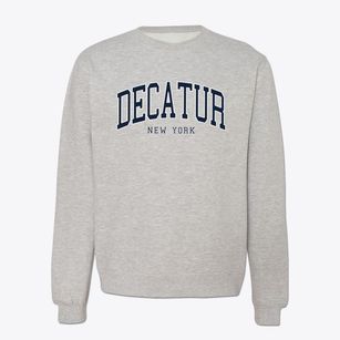 Decatur New York Traditional Crewneck Sweatshirt