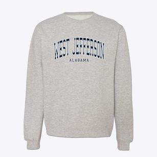 West Jefferson Alabama Traditional Crewneck Sweatshirt