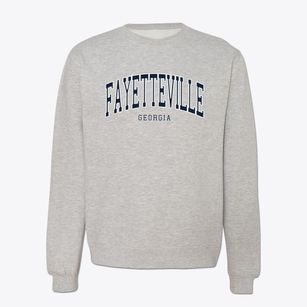 Fayetteville Georgia Traditional Crewneck Sweatshirt
