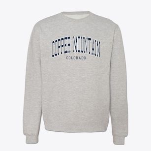 Copper Mountain Colorado Traditional Crewneck Sweatshirt