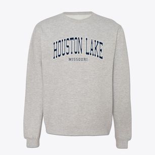 Houston Lake Missouri Traditional Crewneck Sweatshirt