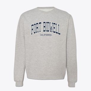 Fort Bidwell California Traditional Crewneck Sweatshirt
