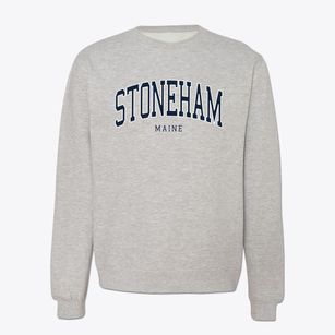 Stoneham Maine Traditional Crewneck Sweatshirt