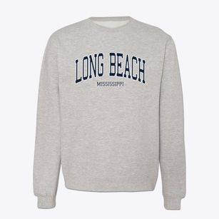 Long Beach Mississippi Traditional Crewneck Sweatshirt