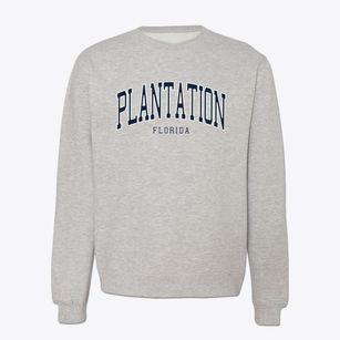 Plantation Florida Traditional Crewneck Sweatshirt
