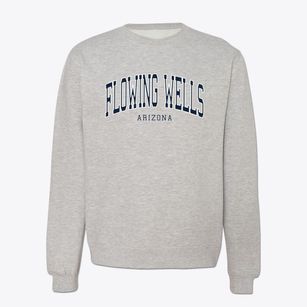 Flowing Wells Arizona Traditional Crewneck Sweatshirt