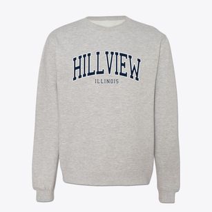 Hillview Illinois Traditional Crewneck Sweatshirt