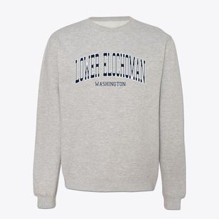 Lower Elochoman Washington Traditional Crewneck Sweatshirt