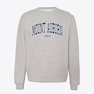 Mount Auburn Iowa Traditional Crewneck Sweatshirt