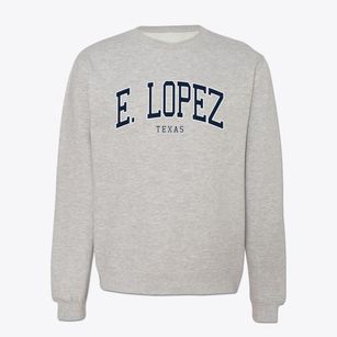 E. Lopez Texas Traditional Crewneck Sweatshirt