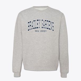 Bradley Gardens New Jersey Traditional Crewneck Sweatshirt