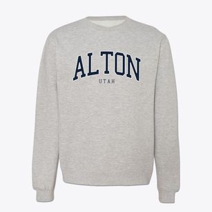 Alton Utah Traditional Crewneck Sweatshirt