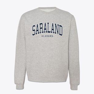 Saraland Alabama Traditional Crewneck Sweatshirt