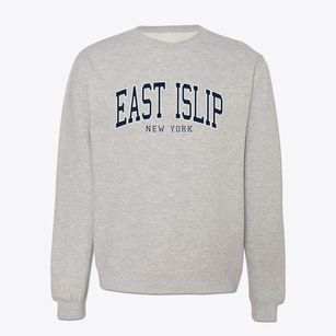 East Islip New York Traditional Crewneck Sweatshirt
