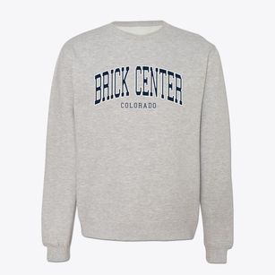 Brick Center Colorado Traditional Crewneck Sweatshirt