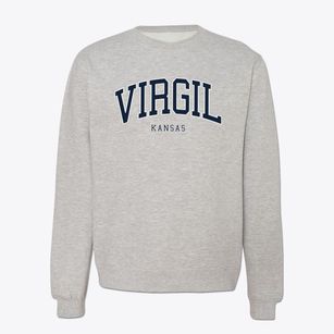 Virgil Kansas Traditional Crewneck Sweatshirt